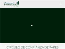 Tablet Screenshot of executiveforumscolombia.com